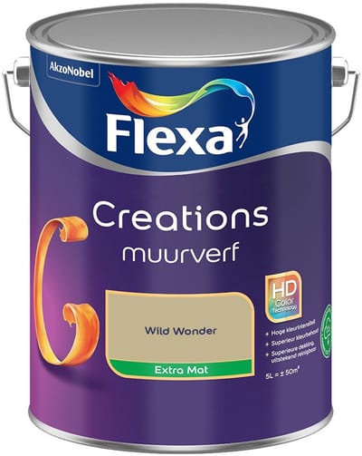 Flexa - Creations Muurverf Extra Mat - Wild Wonder - Mengverf - 5 L