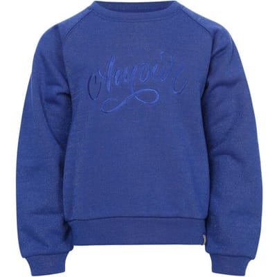 LOOXS Little Meisjes sweater - Maat 98 in de kleur Blauw van 85% COTTON 15% POLYESTER - 2532-7339-186