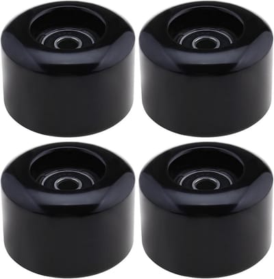 4 Stuks Rolschaatswielen 54mm 80A Inclusief ABEC-9 Lagers voor Quad Skates