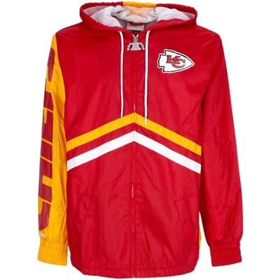 Nfl Undeniable windjack met volledige ritssluiting Kanchi Scarlet windjack voor heren