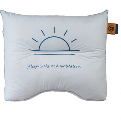 Gilder® ZEN kussen Extra Firm | vulling 50% vezelbolletjes, 50% latex staafjes (Fusionfiber) | vulgewicht 1530 gr. | anti-allergisch | 60x70 cm