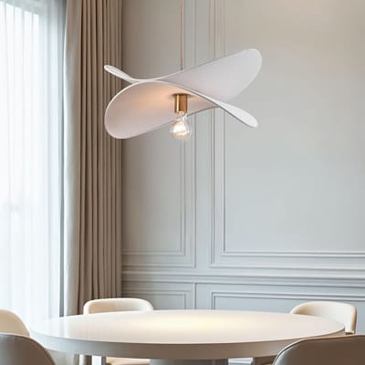 LumenXL - Moderne hanglamp wit, 1-lichts - Linha