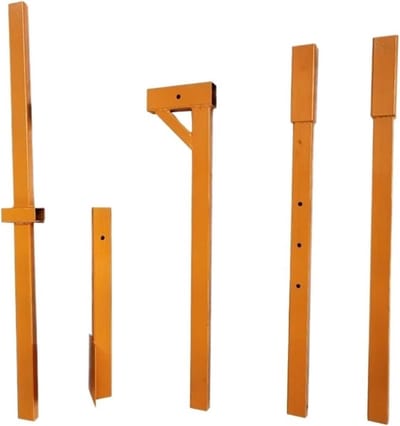 Hefsteun Lier - Takel Ondersteuning - Hoge Hoogte Installatie - Zelfborgend Mechanisme - 5 Pk - Grijs
