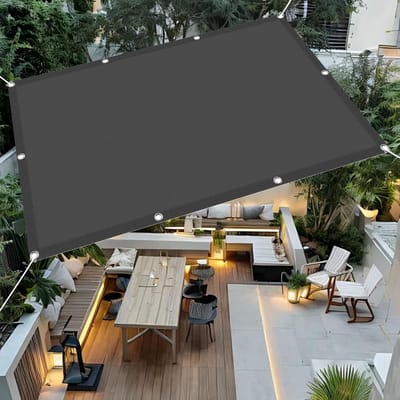 Waterdicht Schaduwzeil Rechthoekig voor Tuin en Terras - UV-Bescherming tot 98%