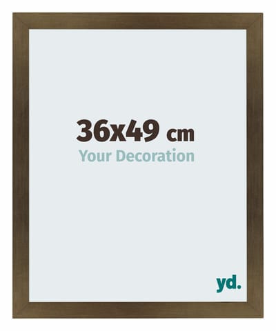 Your Decoration - Puzzellijst 36x49 cm - Brons Decor - Puzzellijst 500-1000 stukjes - MDF Fotolijst - Mura