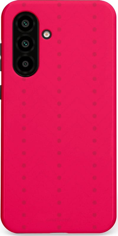 Casetastic Hoesje Geschikt voor Samsung A56 / A36 - Stijlvolle Beschermende Duo-layer Case - Ritmisch rood