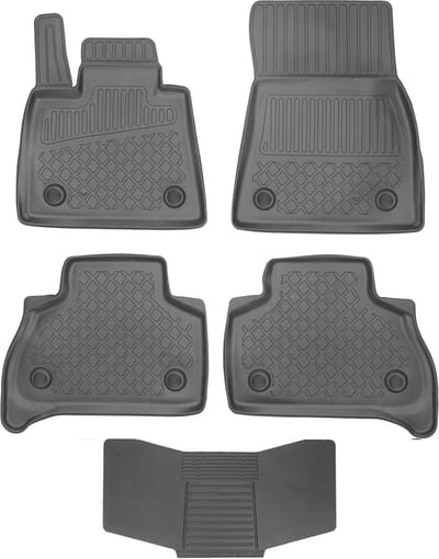 Max-Dywanik Aristar - Auto Vloermatten - Hoogte Beschermrand - Mat Zwart - Voor BMW X5 G05