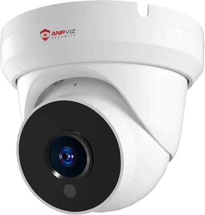 4MP PoE IP Camera Buiten met Ingebouwde Audio en Nachtzicht