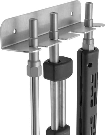 R+M Suttner - Lanshouder RVS x4 Voor Steeknippel, KW-PROFI - 1/4 IG, SW19