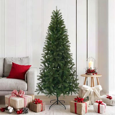 vidaXL - Kunstkerstboom - 180 - cm - PVC, - PE - en - staal - Groen