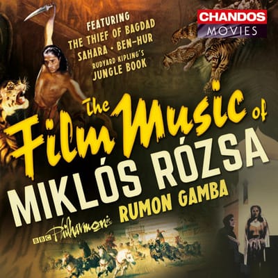 BBC Philharmonic Orchestra, Rumon Gamba - The Film Music of Miklos Rozsa (CD)