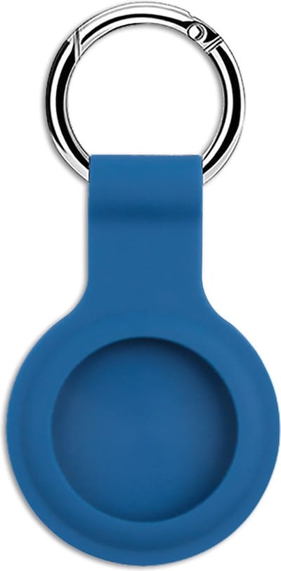 Celly - Aircase Siliconen Sleutelhanger Airtag - Siliconen - Blauw