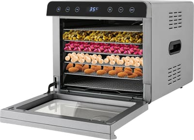 Betaalbare Goederen® Droogkast - Intelligente Fruitdroger - Voedseldroger - 6 Laags - Droogoven - Fruit Groentevlees Gedehydrateerde Snackdroogmachine