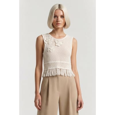 & Other Stories Neil Top White Größe: XS | Tanktops Outlet | Damen | Weiß