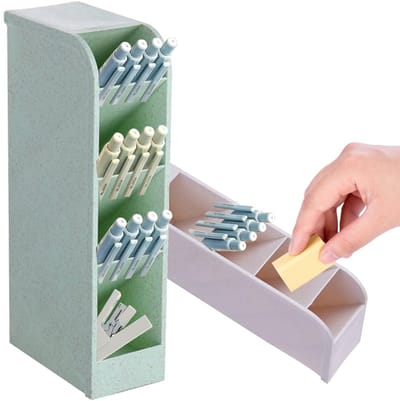 Cosensi - Dailygoody - Bureau-organizer - Penhouder - Multifunctioneel - Groente - Schrijfwaren opbergen - Perfect voor kantoor en school - Handige organizer