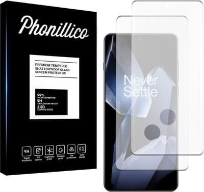Screenprotector voor OnePlus 13 - 2 stuks Beschermglas van glas Transparante glazen schermbeschermfolie