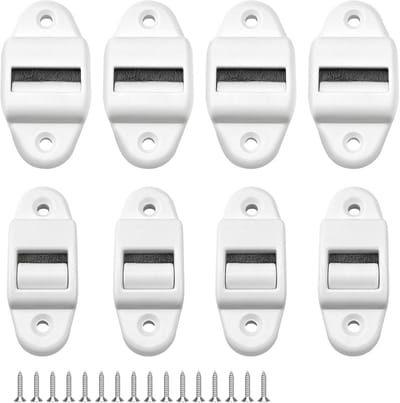 8 Stuks Rolluikgeleiding 14mm en 23mm met Borstel voor Rolluiken