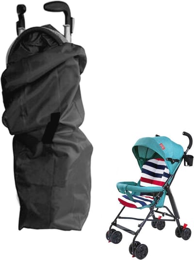 Beschermhoes voor Kinderwagens - Waterdichte Reis- en Transporttas voor Baby 120 x 40 cm