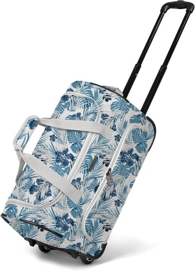 Redolz Duffle Essentials reistas op 2 wielen 51 cm - print