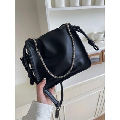 Niche Design Tas Woon-werkverkeer Nieuwe Mode Textuur Geplooid Veelzijdig Herfst en Winter Ins Schoudertas Crossbodytas
