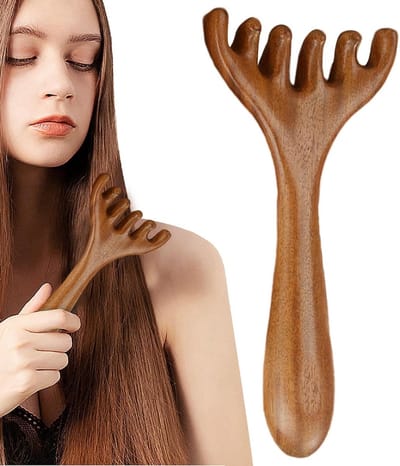 Massagekammen - Haarmassagekam - Natuurlijke Hoofd Massage - Antistatische Kam - Therapie Bloedsomloop Anti Stress - Massageborstel Voor Haargroei
