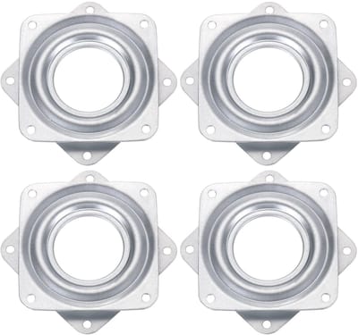 Dailygoods- Barstoel 360 Graden Rotatie - Metaal - Schokbestendig - Zwenkplaat - Draagvermogen - Duurzaam - Stabiele Basis - Stool
