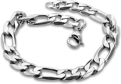 Montebello Armband Chiloe - 316L Staal - Figaroschakel - 7.5mm - 21cm