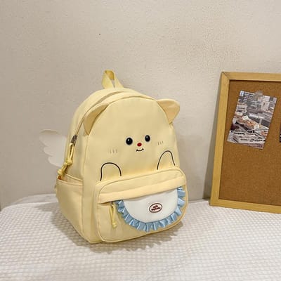 Schattige Cartoon Nieuwe Puppy Tas Lente Uitstapje Japanse Tas Rugzak Mini Rugzak voor Studenten. beige