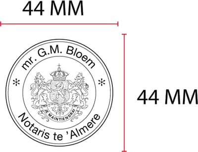 Stempelplaatje Posta LL845