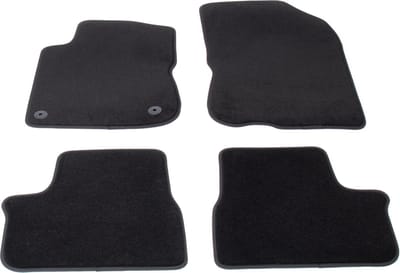 Automatten voor Peugeot 208 en Peugeot 2008 (2012-2019) - 4-delig - Velours