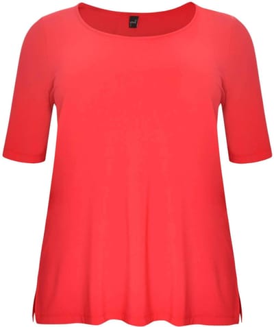 YOEK Dames T-Shirt Basic korte mouwen