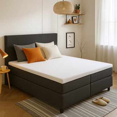 Saphira ESSENTIALS Badstof Topper Hoeslaken – Wit – 160x200/220 cm – 20 cm Matrashoogte – 360° Rondom Elastiek – Luxe Comfort & Perfecte Pasvorm