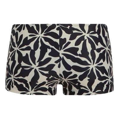 Regatta Dames Aceana Abstract Floral Bikini Shorts (Beige)