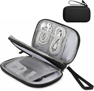 Draagbare Waterdichte Kabel Organizer voor Reizen, Ideaal voor Opladers en Powerbanks, Reisaccessoires en Must-Haves