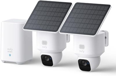 eufy SoloCam E30 2 - Cam Kit - 360� PTZ beveiligingscamera - HomeBase 2 - 2K HD - 70� tilt - AI-tracking - Zonne-energie - Geen ABO-kosten