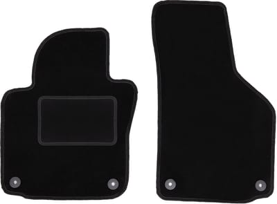 Voormatten zwart voor: Volkswagen Golf V hatchback, variant, stationwagen (2003-2009)