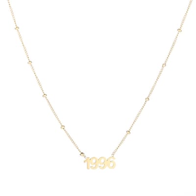 Ketting-Jaartal-1996-Goud