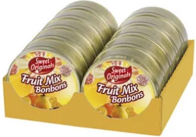 Sweet Originals - Fruitmix - Blikje Bonbons - 10 x 200 gram