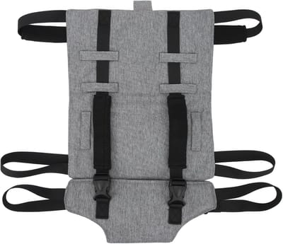 Babyharnas Seat - Draagbaar Harnas - Veilig Voeden - Verstelbare Riemen - 32x25x8 cm - Grijs