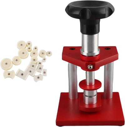 Dailygoods- Horlogepers 18 mm tot 50 mm - Horloge reparatie - Horloge schroevendraaierset - Horloge inkorter - Horloge batterijen - M6-schroefdraad compatibel - Horloge Gereedschap