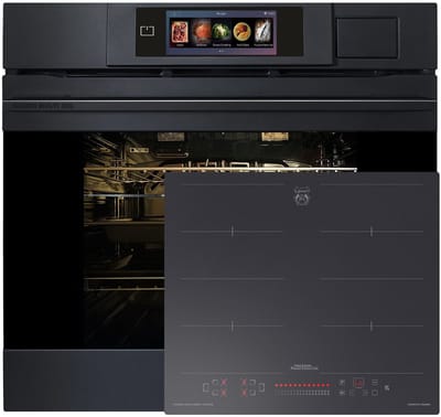 Inbouwoven - KAISER - EH 6341 - XXL Multi 37, multifunctionele - elektrische - stoomoven met stoomreiniging - 60 cm +Anti-Scratch / mat KCT 6110 FI inductiekookplaat met 5 QuickHeat inductiezones