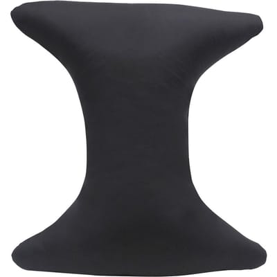 Bass Drum Demper Zelfklevende Bass Drum Geluidsabsorberend Kussen Drum Oefening Ruisonderdrukking Kussen Pad zwart