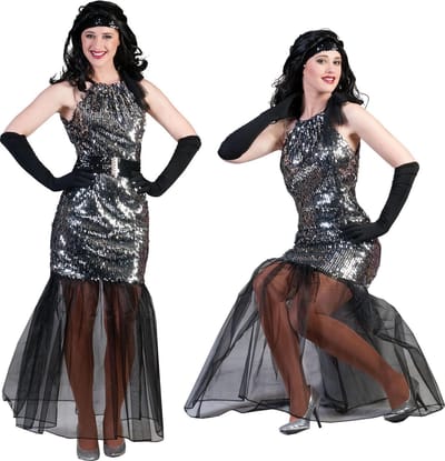 Zilveren Theater Diva - Vrouw