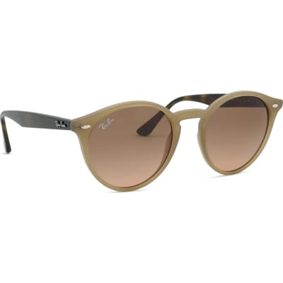 Ray-Ban 2180 678846 gepolijste tortledove roze gradiÃ«nt grijze zonnebril