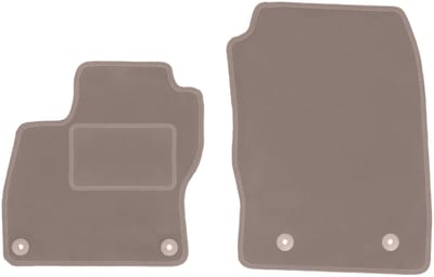 Beige voormatten voor: Ford Focus MK3 FL sedan, stationwagen, hatchback (2017-2020)