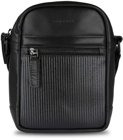 bugatti schoudertas Joel Crossbody Bag Black zwart