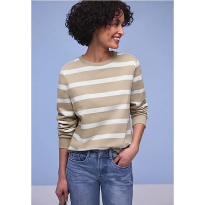 Gestreept sweatshirt