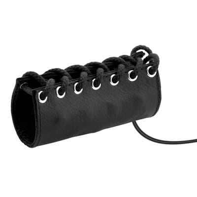 Rimba Electro Sex Lederen Penisriem/cockstrap, bi-polair