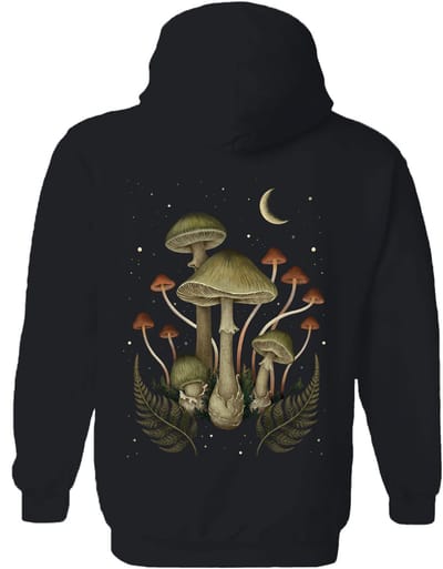 Paddestoelen Death Cap The Coloured House Hoodie S