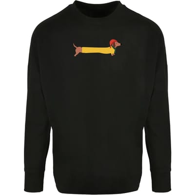 Merchcode - Christmas Dog Longsleeve shirt - XXL - Zwart